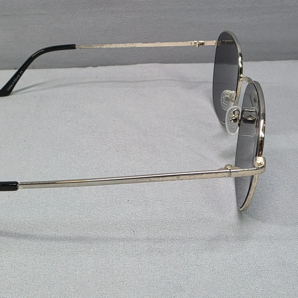 Quay Australia Gold Frame Black Lens Sunglasses